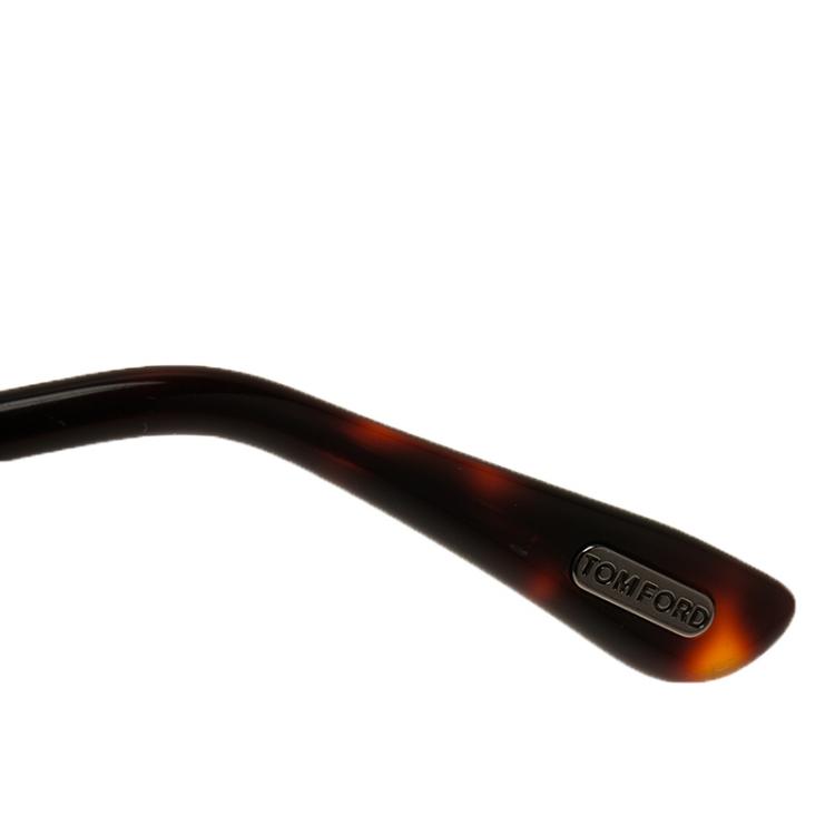 Pre Owned Tom Ford Tortoise Frame Leopold Aviators