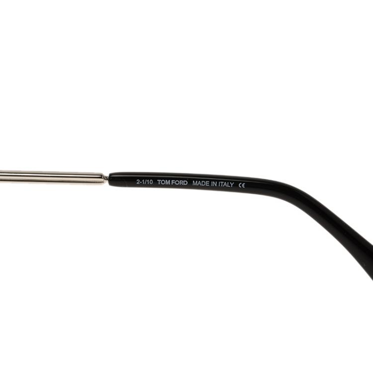 Pre Owned Tom Ford Silver Peter Aviators Sunglasses