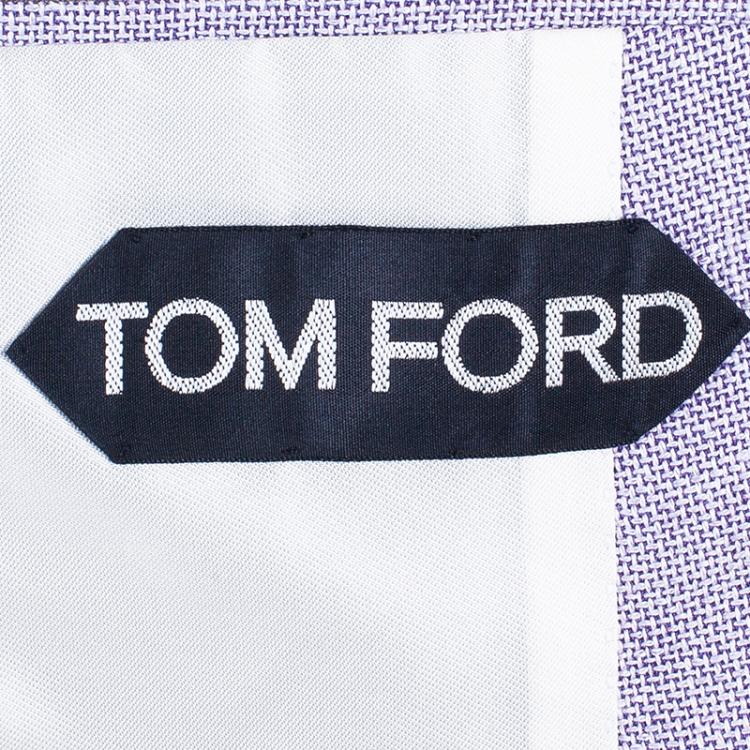 Pre Owned Tom Ford Men's Lavender Wool Blend Blazer XL