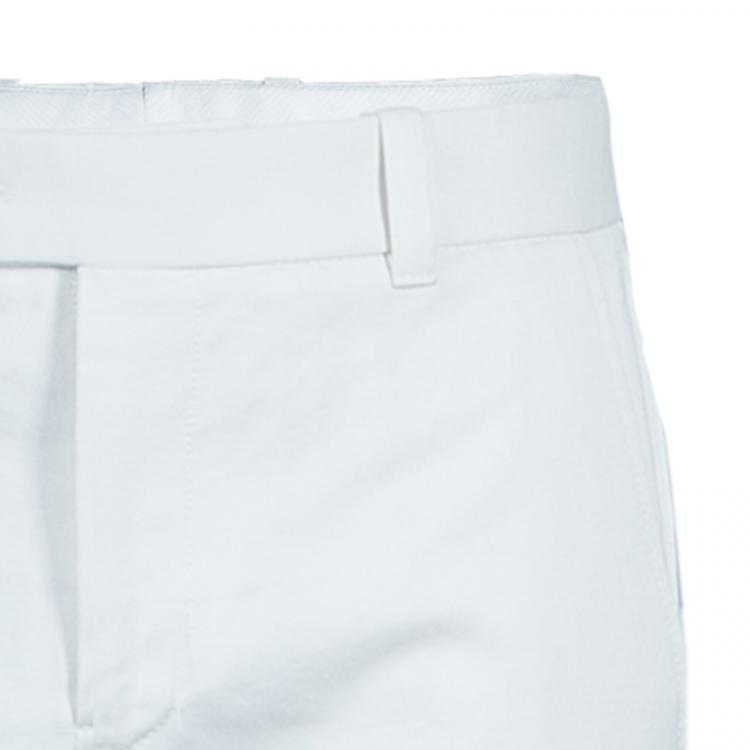Pre Owned Tom Ford Men's Off-White Trousers S
