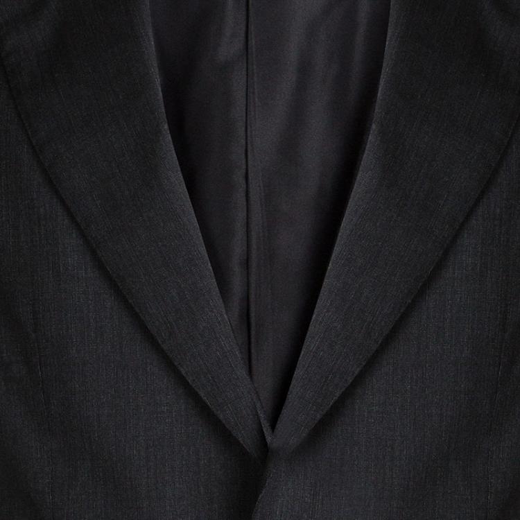 Pre Owned Tom Ford Grey Wool Suit M