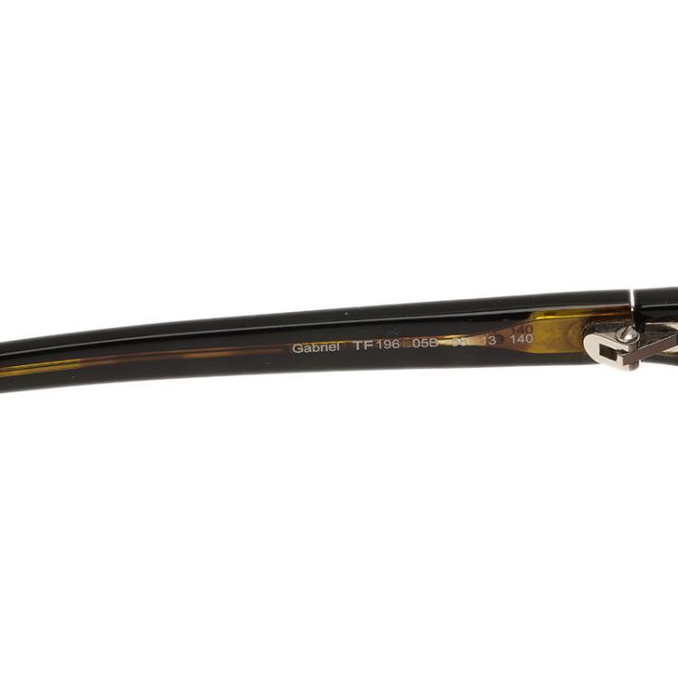 Pre Owned Tom Ford Black Gabriel TF196 Sunglasses