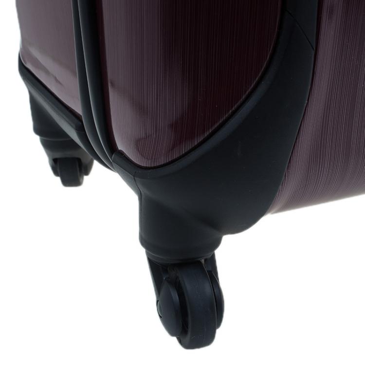 Pre Owned Tumi Purple Hard Shell 71 cm Vapor Rollen Trolley 
