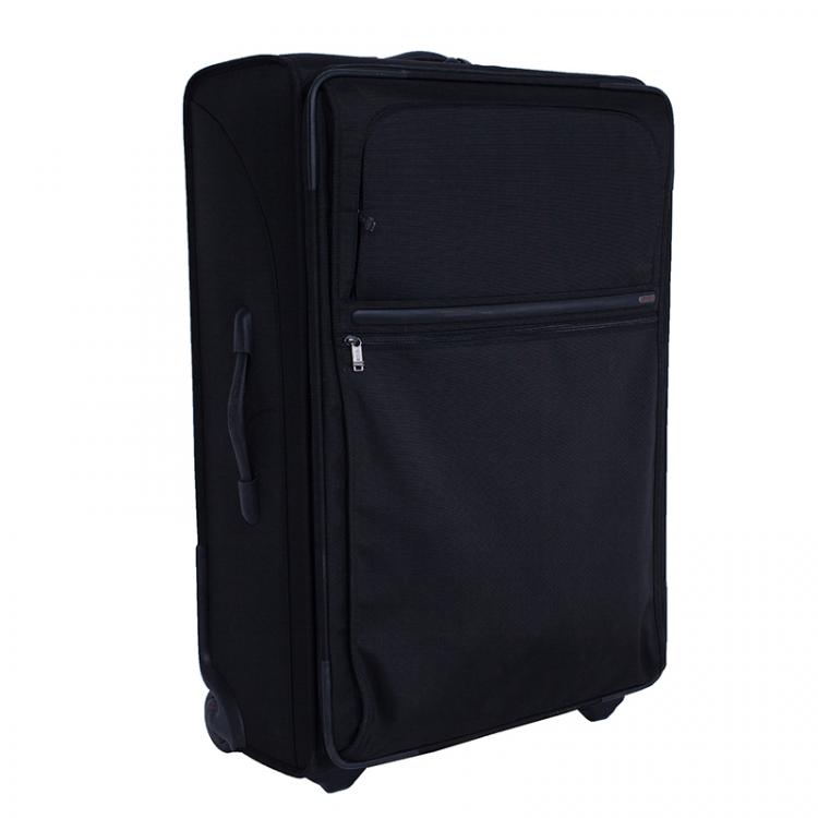 Pre Owned Tumi Black Ballistic Nylon Generation 4 FXT 2 Wheeled Expandable 32 Trip Luggage