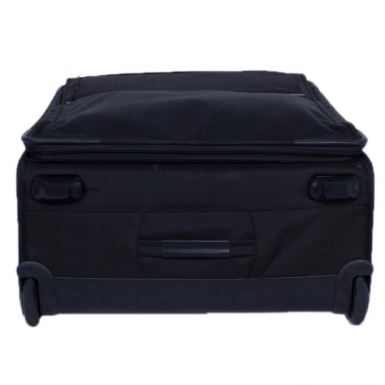 Pre Owned Tumi Black Ballistic Nylon Generation 4 FXT 2 Wheeled Expandable 32 Trip Luggage