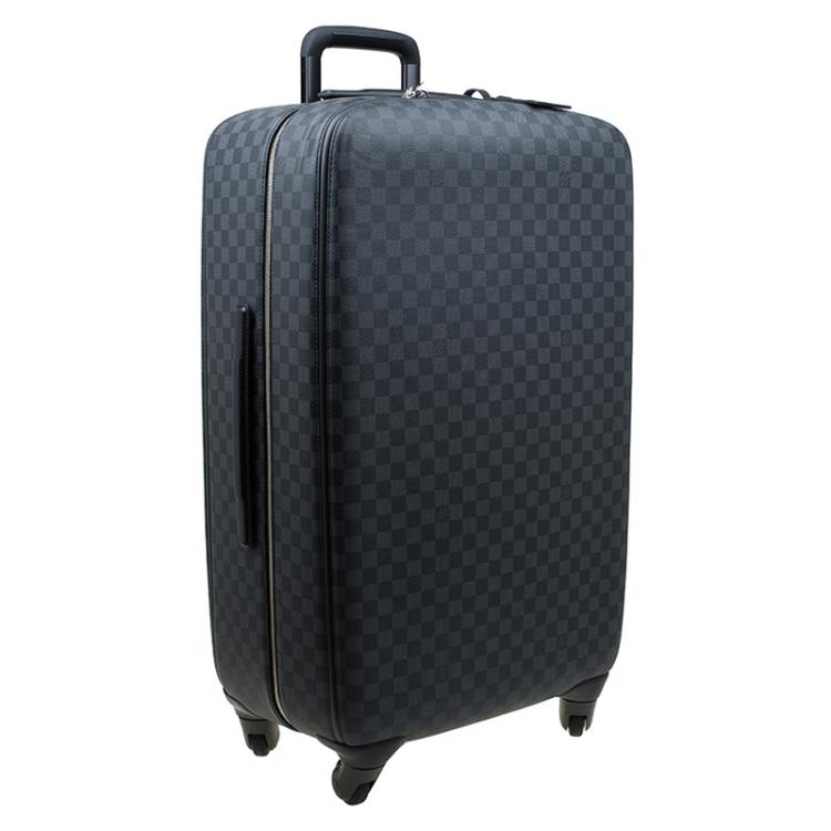 Pre Owned Louis Vuitton Damier Graphite Canvas Zephyr 70 Rolling Suitcase