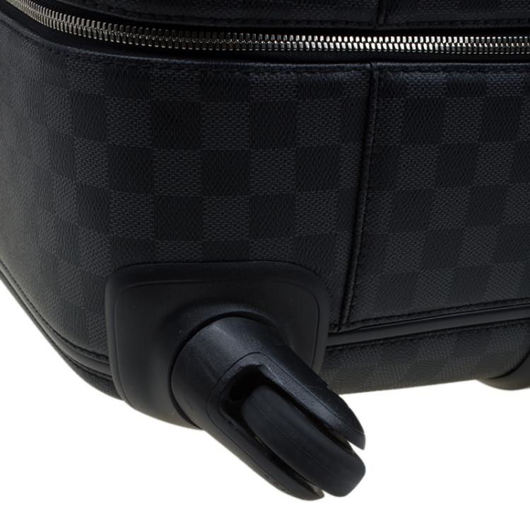 Pre Owned Louis Vuitton Damier Graphite Canvas Zephyr 70 Rolling Suitcase