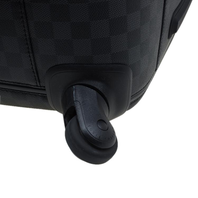Pre Owned Louis Vuitton Damier Graphite Canvas Zephyr 70 Rolling Suitcase