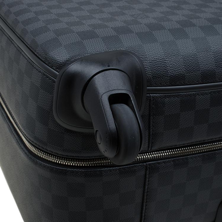 Pre Owned Louis Vuitton Damier Graphite Canvas Zephyr 70 Rolling Suitcase
