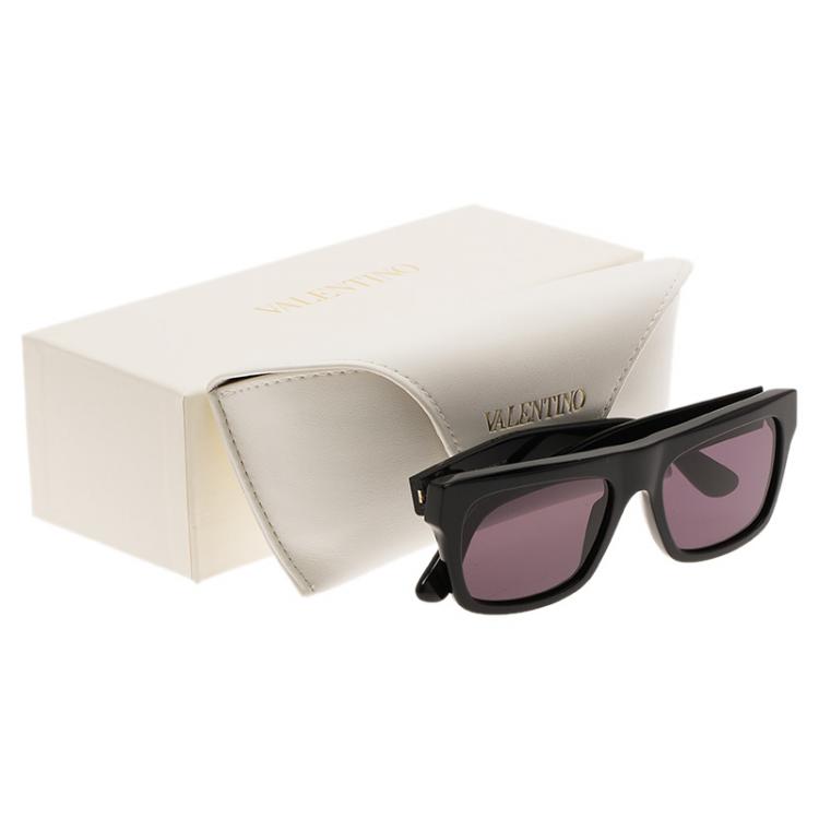 Pre Owned Valentino Black V730S Wayfarers