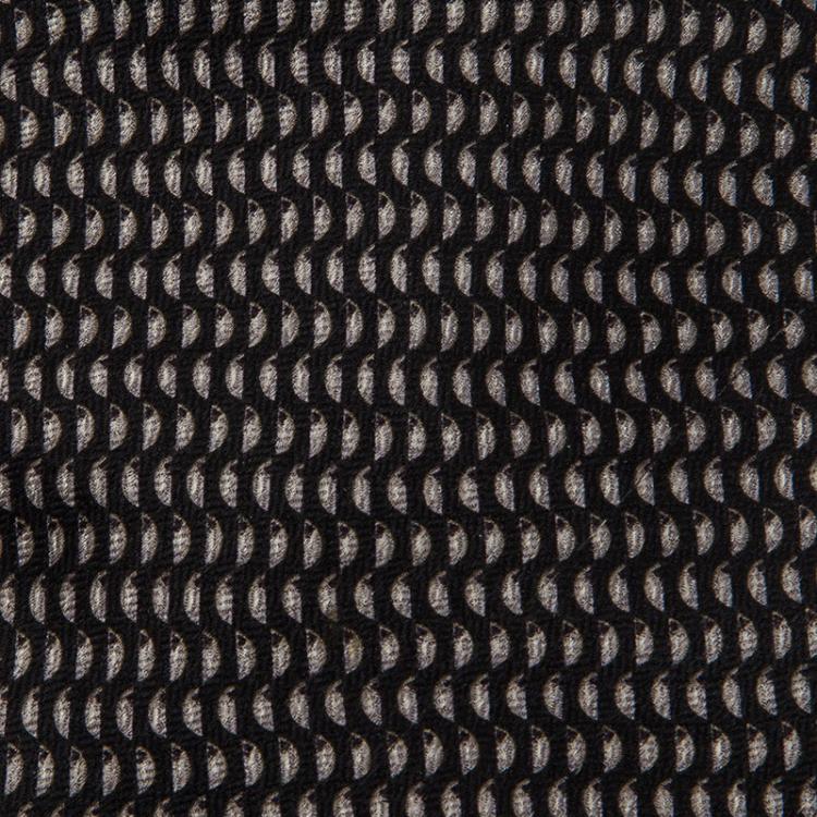 Pre Owned Valentino Black Silk Tie 