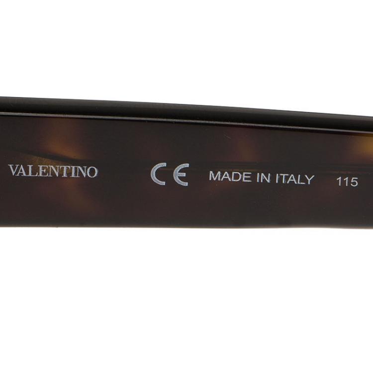 Pre Owned Valentino Brown and Grey V703SA Wayfarers
