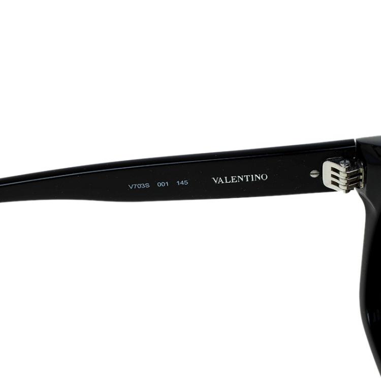 Pre Owned Valentino Black V703S Wayfarers