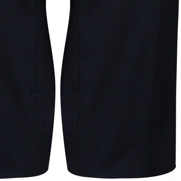 Pre Owned Valentino Men's Navy Blue Wool Suit XL