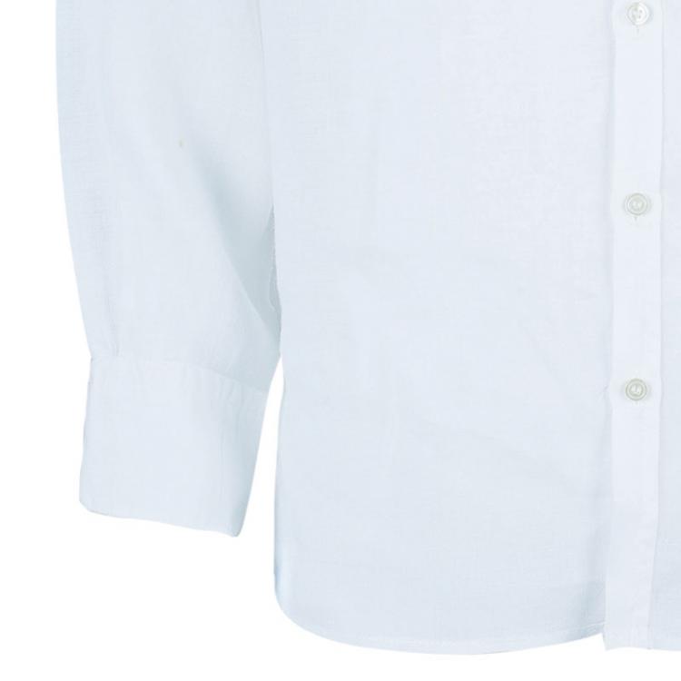 Pre Owned Z Zegna Men's Casual Linen Shirt L