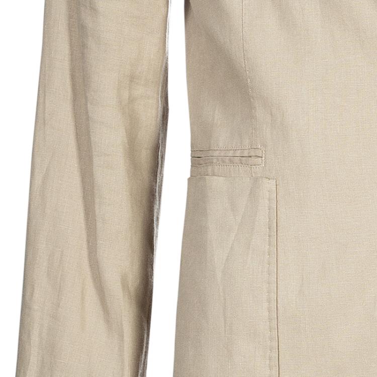 Pre Owned Z Zegna Men's Beige Linen Blazer M