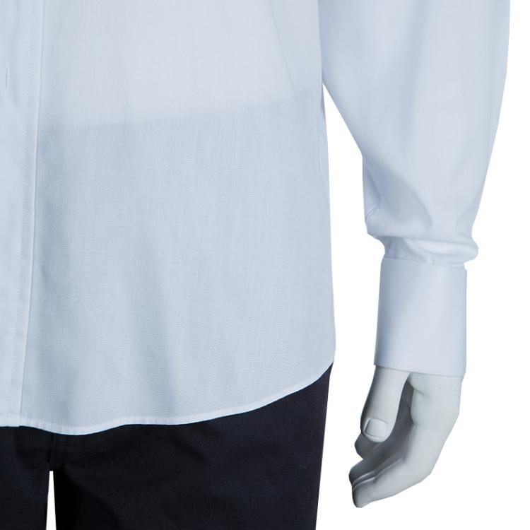 Pre Owned Z Zegna White  Long Sleeve Buttondown Cotton Shirt XL