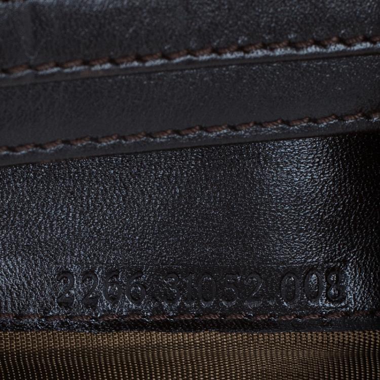 Pre Owned Fendi Zucca Flap Wallet