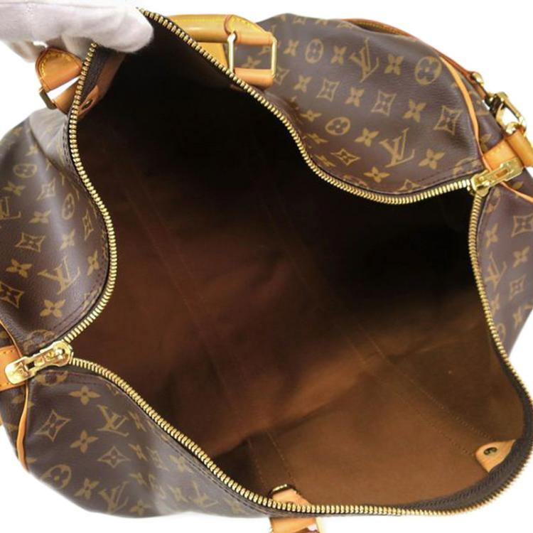 مملوكة مسبقًا Louis Vuitton Monogram Canvas Bandouliere Keepall 50