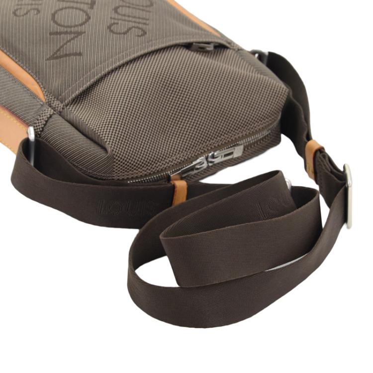 Pre Owned Louis Vuitton Terre Damier Geant Citadin Messenger Bag