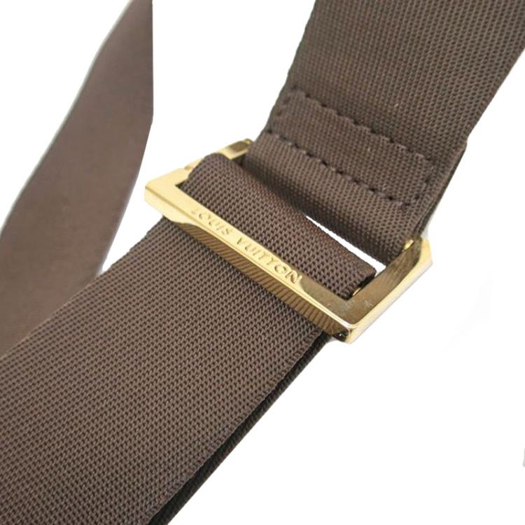 Pre Owned Louis Vuitton Damier Ebene Geronimos Messenger Bag