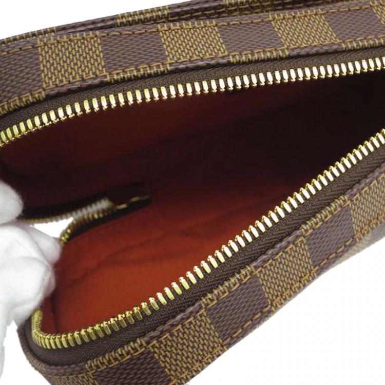 Pre Owned Louis Vuitton Damier Ebene Geronimos Messenger Bag