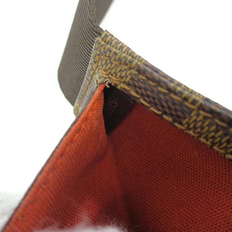 Pre Owned Louis Vuitton Damier Ebene Geronimos Messenger Bag