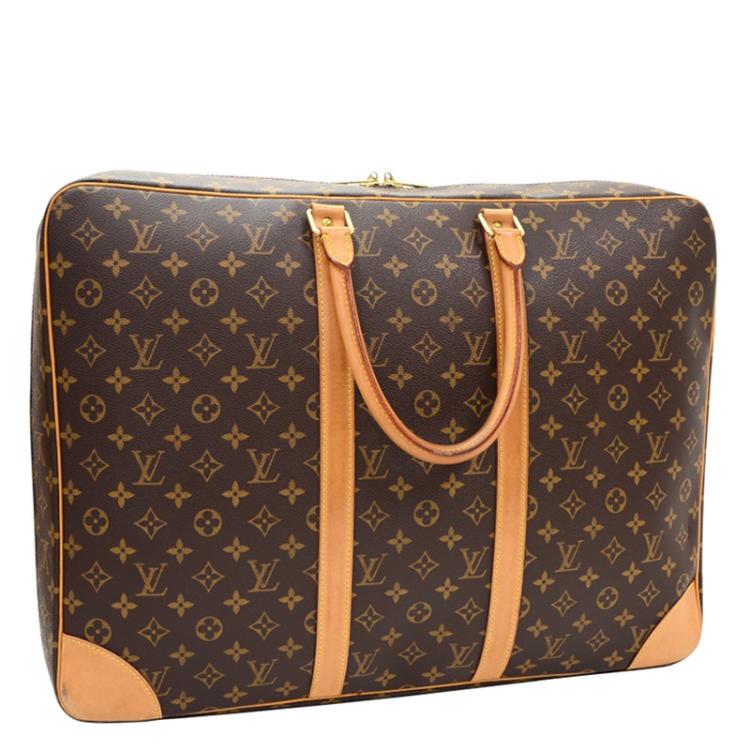 Pre Owned Louis Vuitton Monogram Canvas Sirius Heures 24 Soft Suitcase 