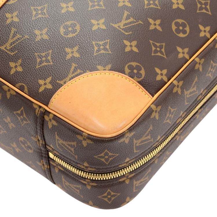 Pre Owned Louis Vuitton Monogram Canvas Sirius Heures 24 Soft Suitcase 