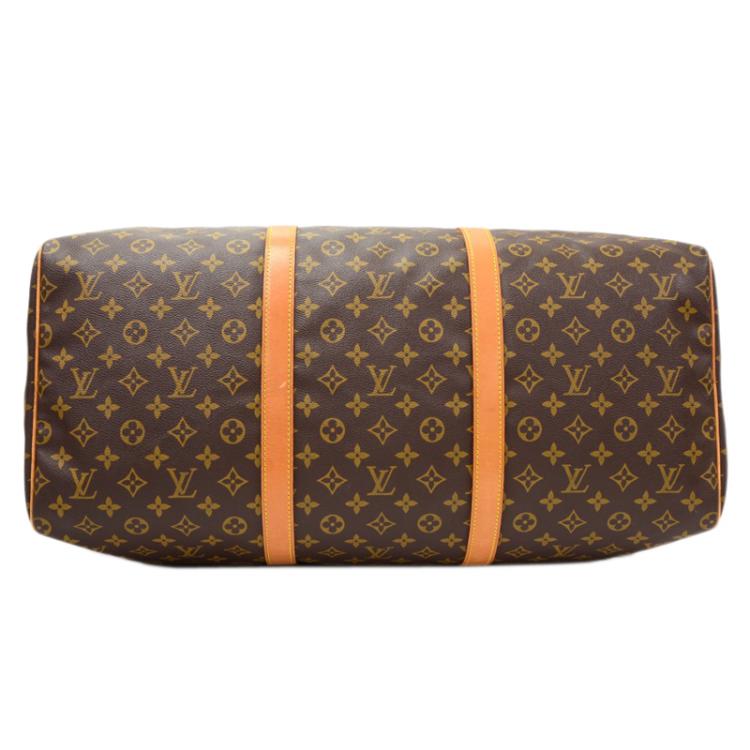Pre Owned Louis Vuitton Monogram Canvas Sac Souple 55 Travel Bag