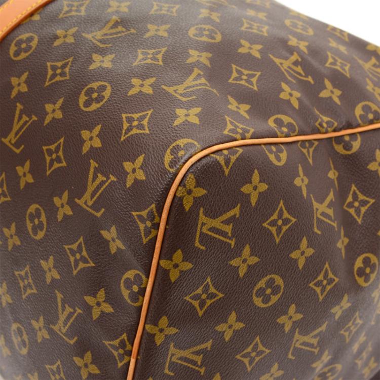 Pre Owned Louis Vuitton Monogram Canvas Sac Souple 55 Travel Bag