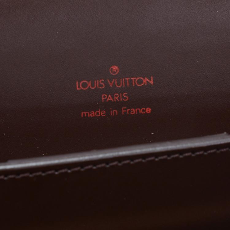 Pre Owned Louis Vuitton Damier Ebene Canvas Altona Briefcase GM