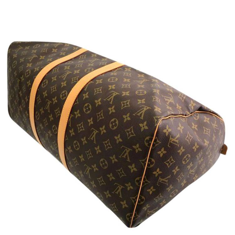Pre Owned Louis Vuitton Monogram Canvas Keepall 55