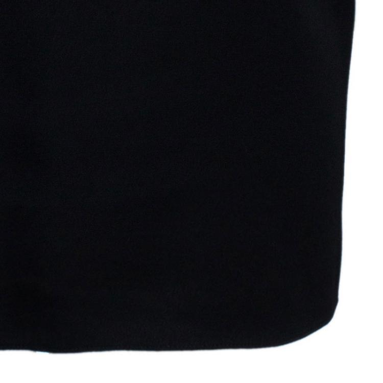 Pre Owned 3.1 Phillip Lim Black Contrast Floral Lace Oversized Top M