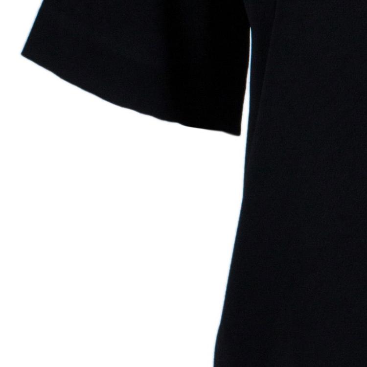 Pre Owned 3.1 Phillip Lim Black Contrast Floral Lace Oversized Top M
