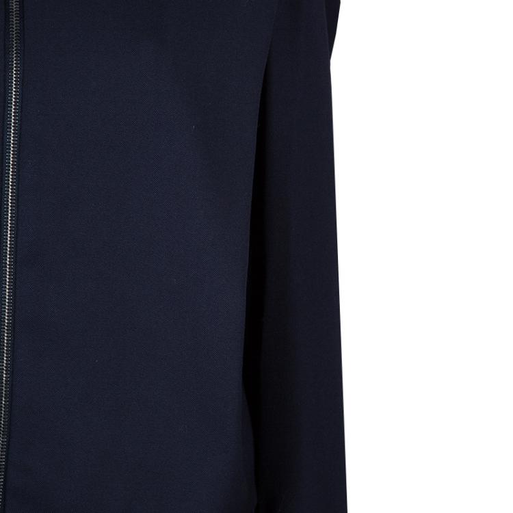 Pre Owned 3.1 Phillip Lim Navy Blue Wool Bomber Jacket M