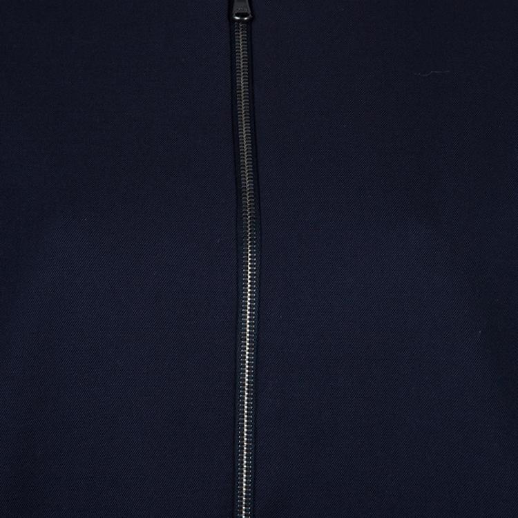 Pre Owned 3.1 Phillip Lim Navy Blue Wool Bomber Jacket M
