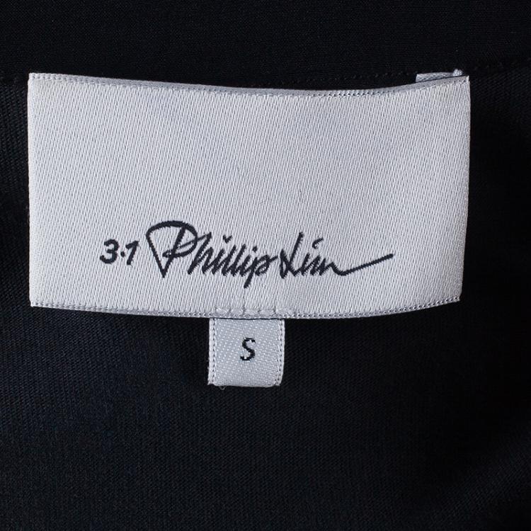 Pre Owned 3.1 Phillip Lim Embellished Neck Dress S