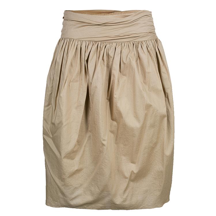 Pre Owned 3.1 Phillip Lim Beige Flared Skirt L
