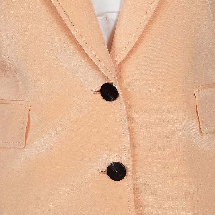 Pre Owned 3.1 Phillip Lim Silk Satin Crepe Blazer L