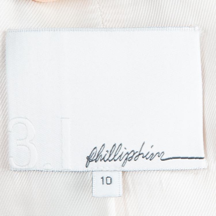 Pre Owned 3.1 Phillip Lim Silk Satin Crepe Blazer L