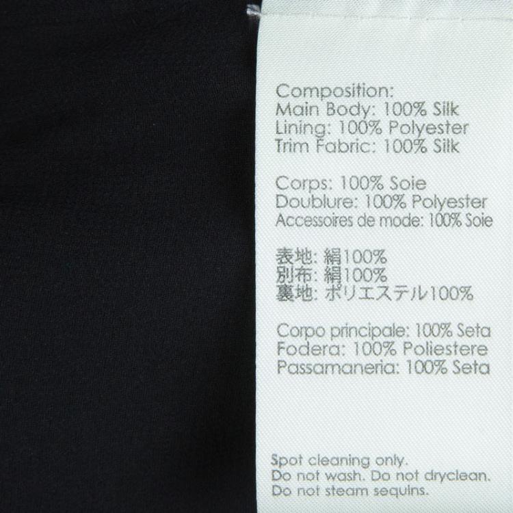 Pre Owned 3.1 Phillip Lim Colorblock Silk Sequin Embellished Sleeveless Shift Dress S