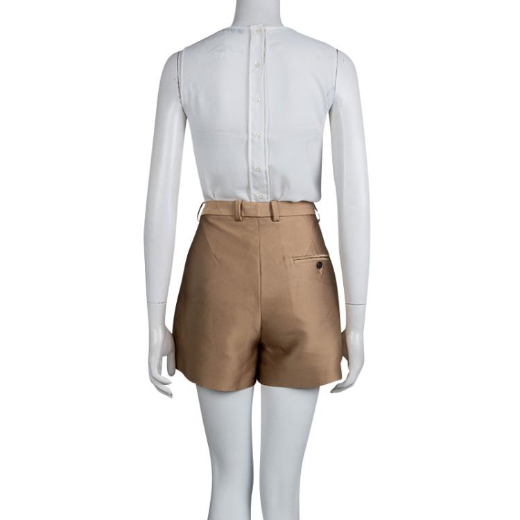 Pre Owned 3.1 Phillip Lim Bronze Patch Pocket Detail Shorts M