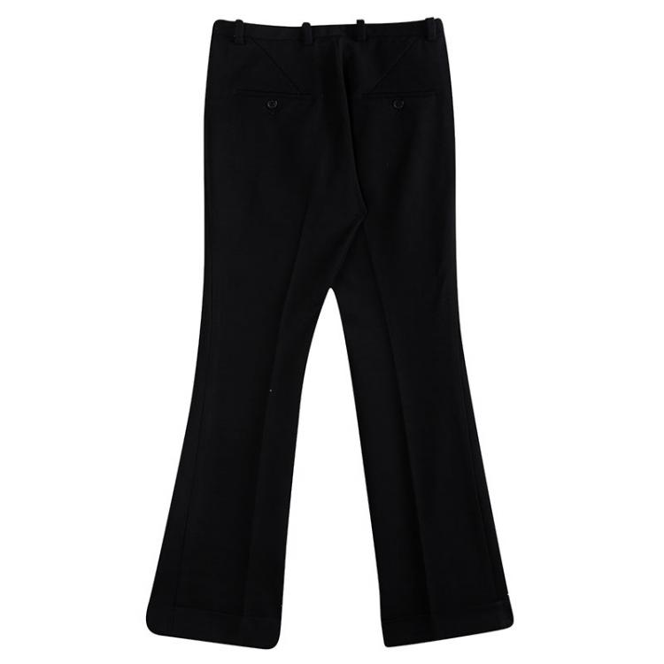 Pre Owned 3.1 Phillip Lim Black High Waist Wide Leg Trousers S