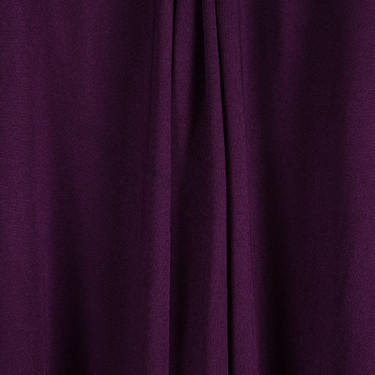 Pre Owned 3.1 Phillip Lim Purple Silk Halter Neck Tie Detail Draped Dress XS