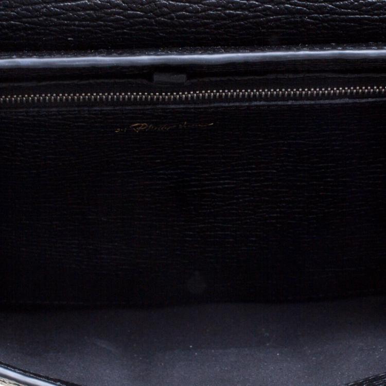 Pre Owned 3.1 Phillip Lim Black Leather Large Pashli Tote