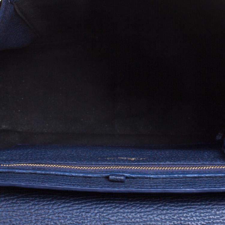 مملوكة مسبقًا 3.1 Phillip Lim Navy Blue Leather Medium Pashli Satchel