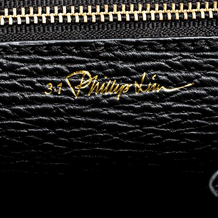 Pre Owned 3.1 Phillip Lim Black Leather Mini Pashli Satchel 