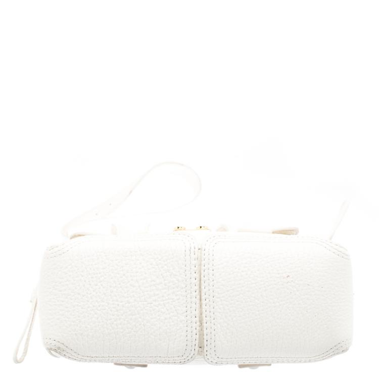 Pre Owned 3.1 Phillip Lim Off White Leather Mini Pashli Satchel