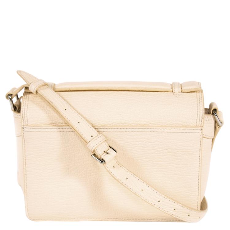 Pre Owned Phillip Lim Beige Pashli Mini Messenger